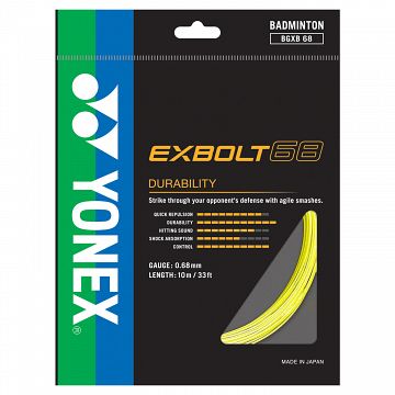 Yonex Exbolt 68 Yellow - Box